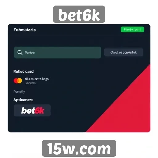Opções de pagamento e retirada na bet6k
